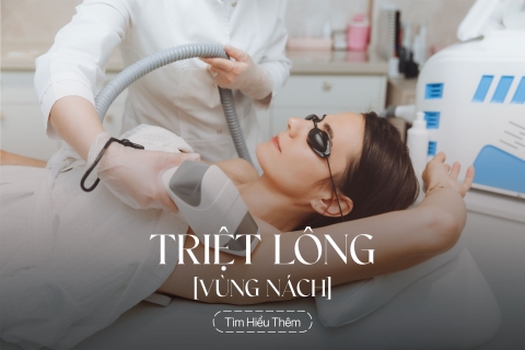 Triệt lông vùng nách